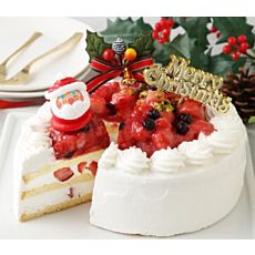 あまおう苺とベリーのクリスマスケーキ 5号